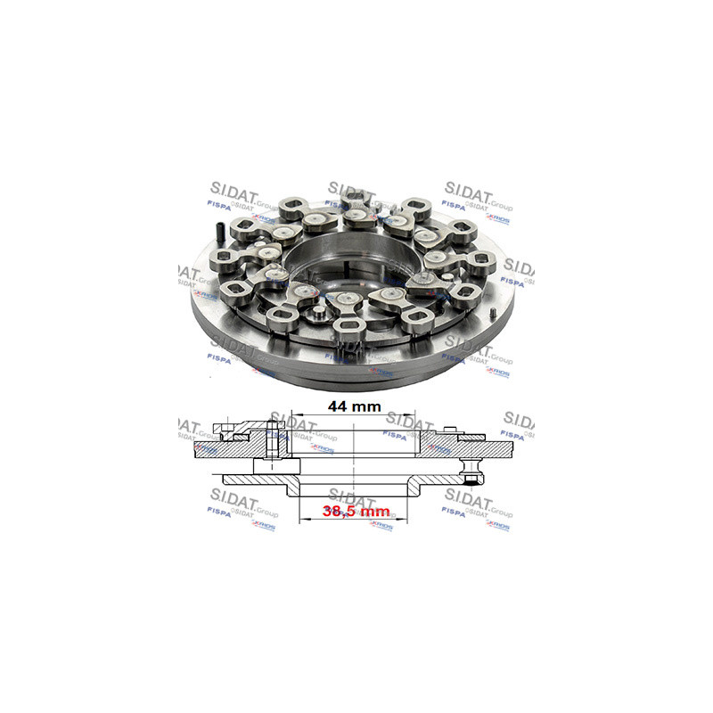 DTS 47.598 Set de reparatie, turbo