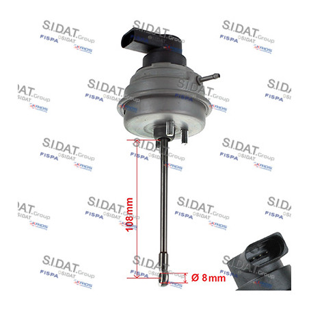 Actuator Turbo DODGE, JEEP și MITSUBISHI 2.0 CRD/DI-D, 1968 ccm – Performanță și Eficiență