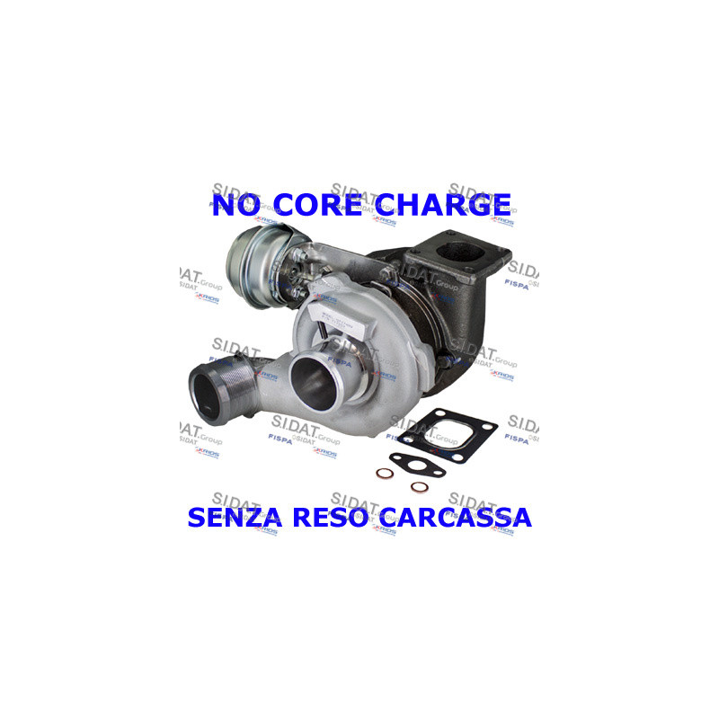 Turbina Completa Alfa Romeo 147 1.9 JTD / Fiat Bravo II Multijet 1910 ccm 88 kw 120 hp