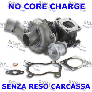 Turbina Alfa Romeo 145 146 Fiat Brava Bravo Marea Multipla Lancia Lybra 1.9 75 hp