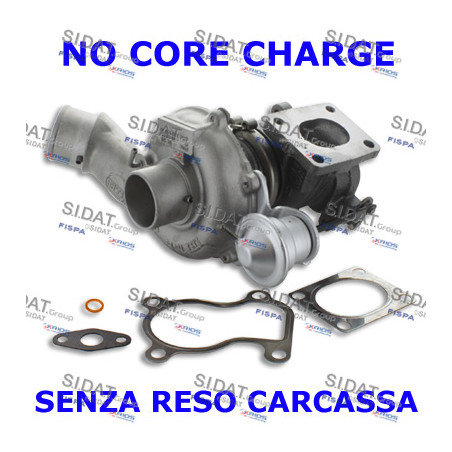 Turbina Alfa Romeo 145 146 Fiat Brava Bravo Marea Multipla Lancia Lybra 1.9 75 hp