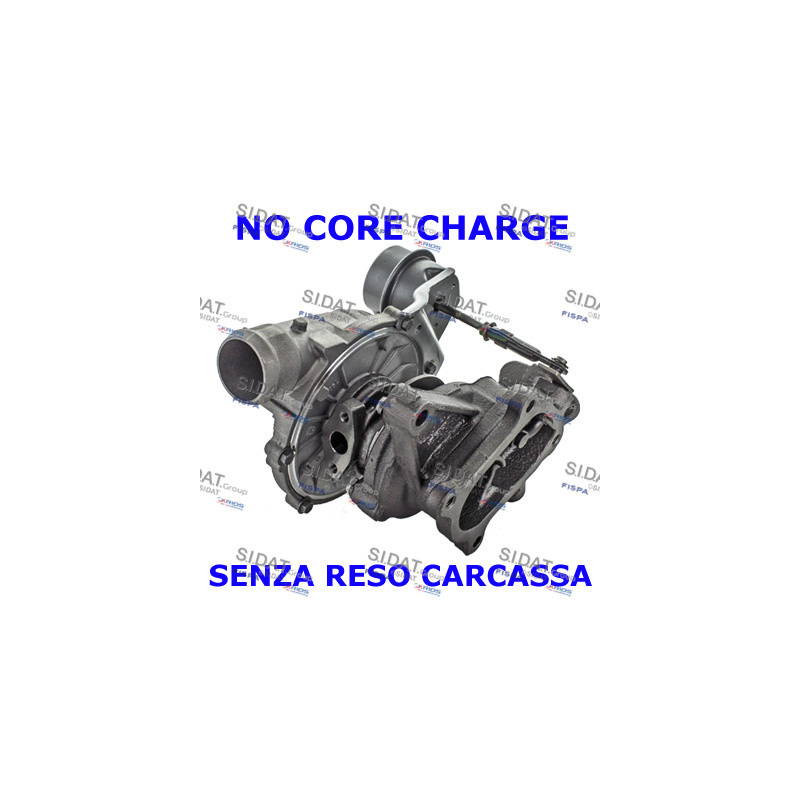 Turbina Citroën Berlingo C5 XSARA Picasso / Peugeot 206 307 406 607 Partner 2.0 HDI 90 110 / Piaggio APE TRUCK 1.4 D
