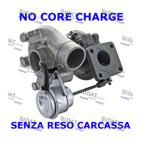Turbină compatibilă pentru CITROËN JUMPER, FIAT DUCATO, PEUGEOT BOXER 2.8 HDi / JTD - 2798ccm