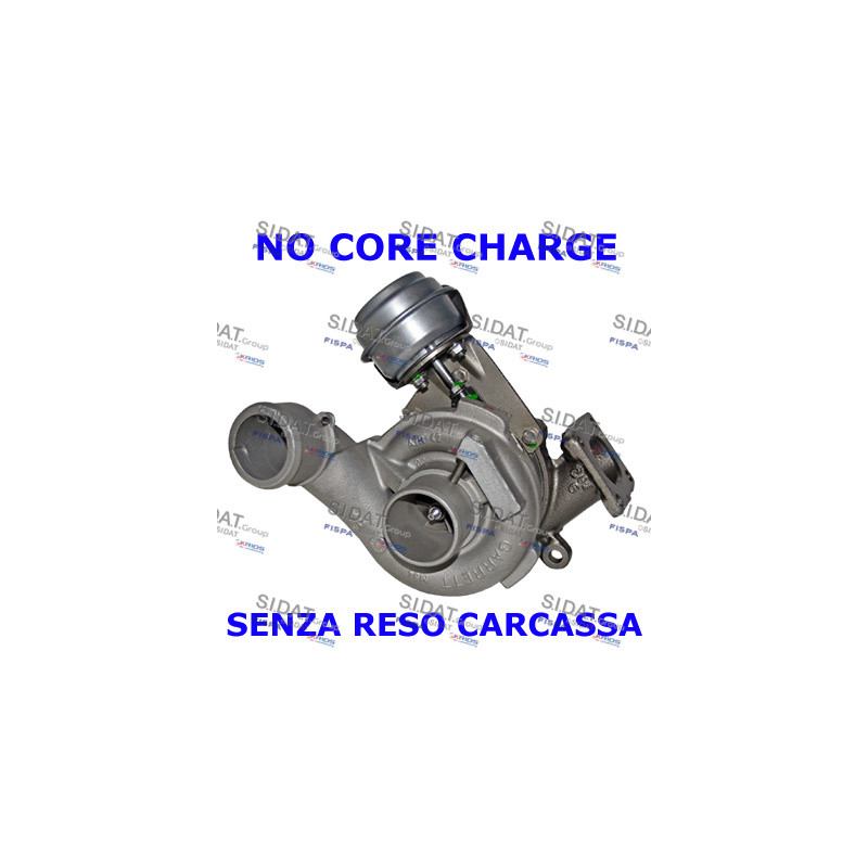 Turbina Alfa Romeo 147, 156, 156 Sportwagon, Fiat Marea, Multipla, Stilo, Lancia Lybra - 1.9 JTD (2000-2010)