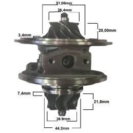 Turbina pentru VW Eurovan, Multivan,CARAVELLE 2.5 TDI (2003 - 2009)